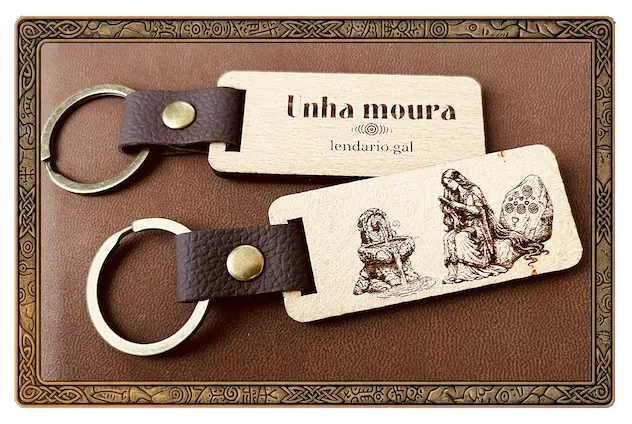 Chaveiro co deseño de A Moura
